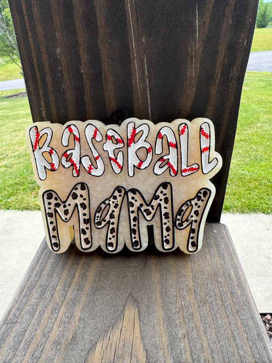 Baseball Mama Car Freshie