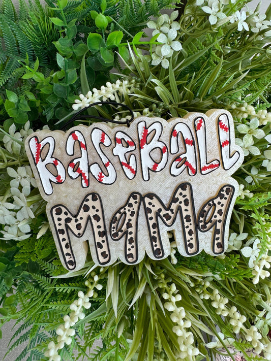 Baseball Mama Car Freshie