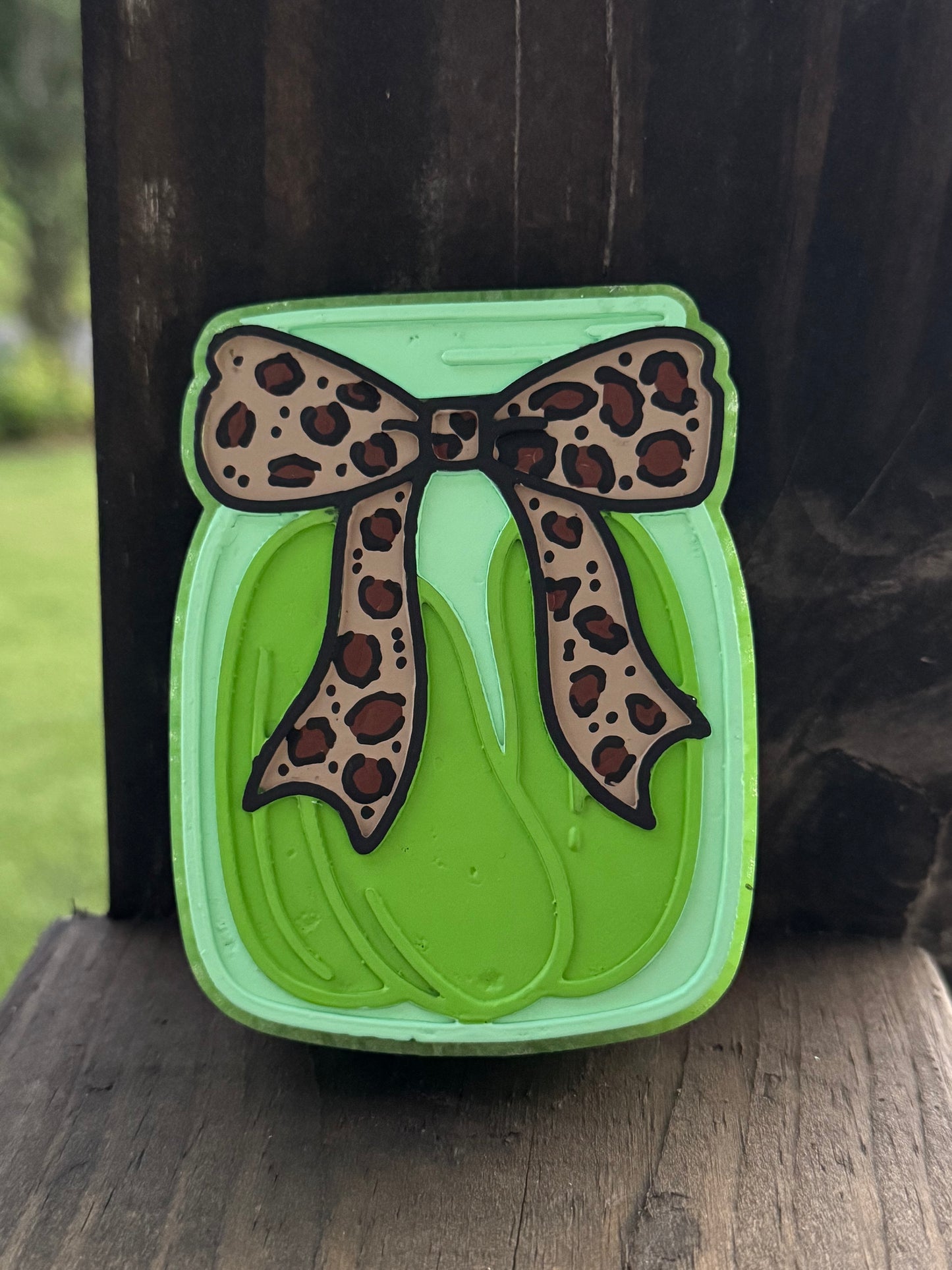 Pickle Jar Car Freshie