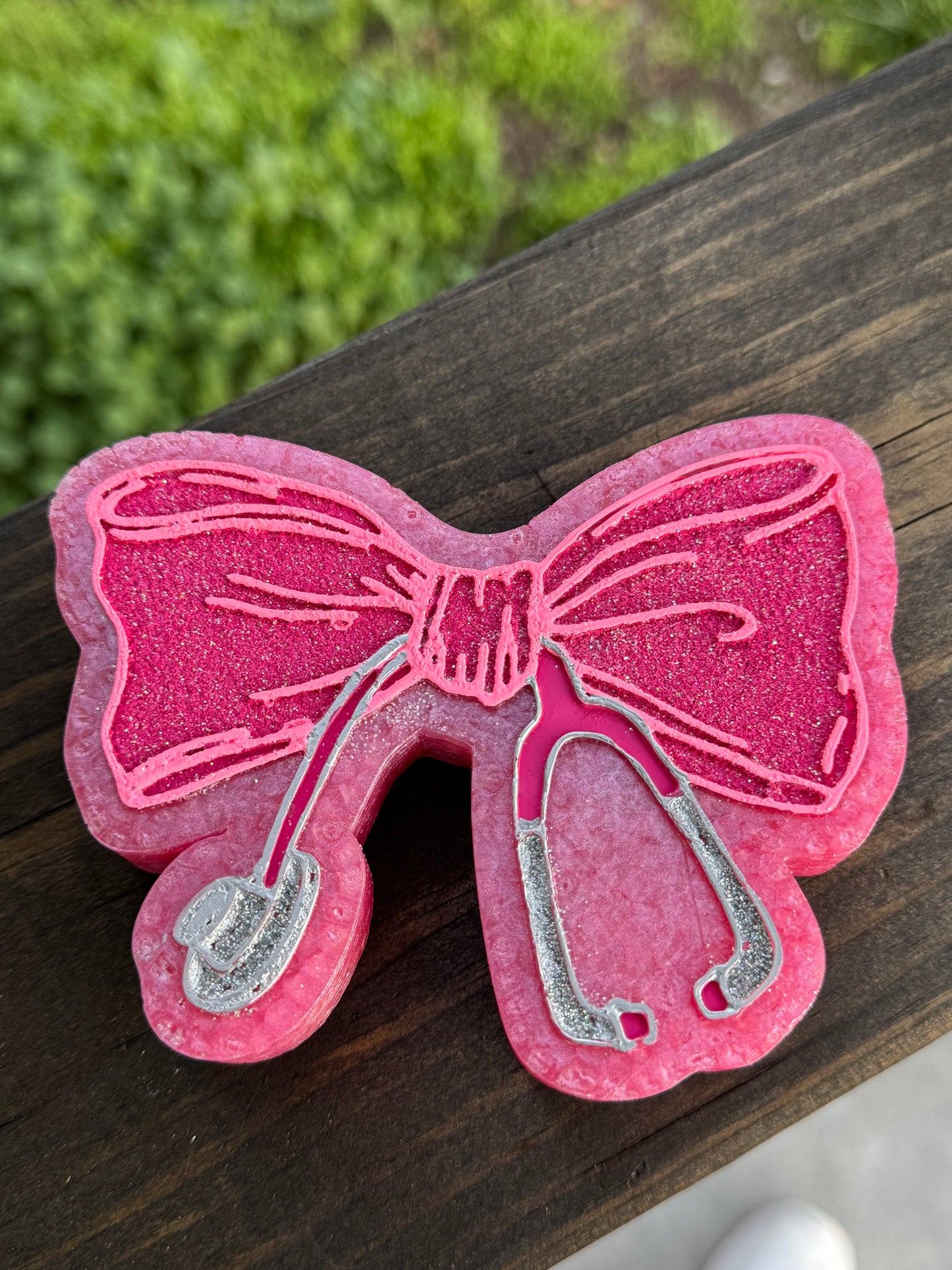 Bow Stethoscope Car Freshie