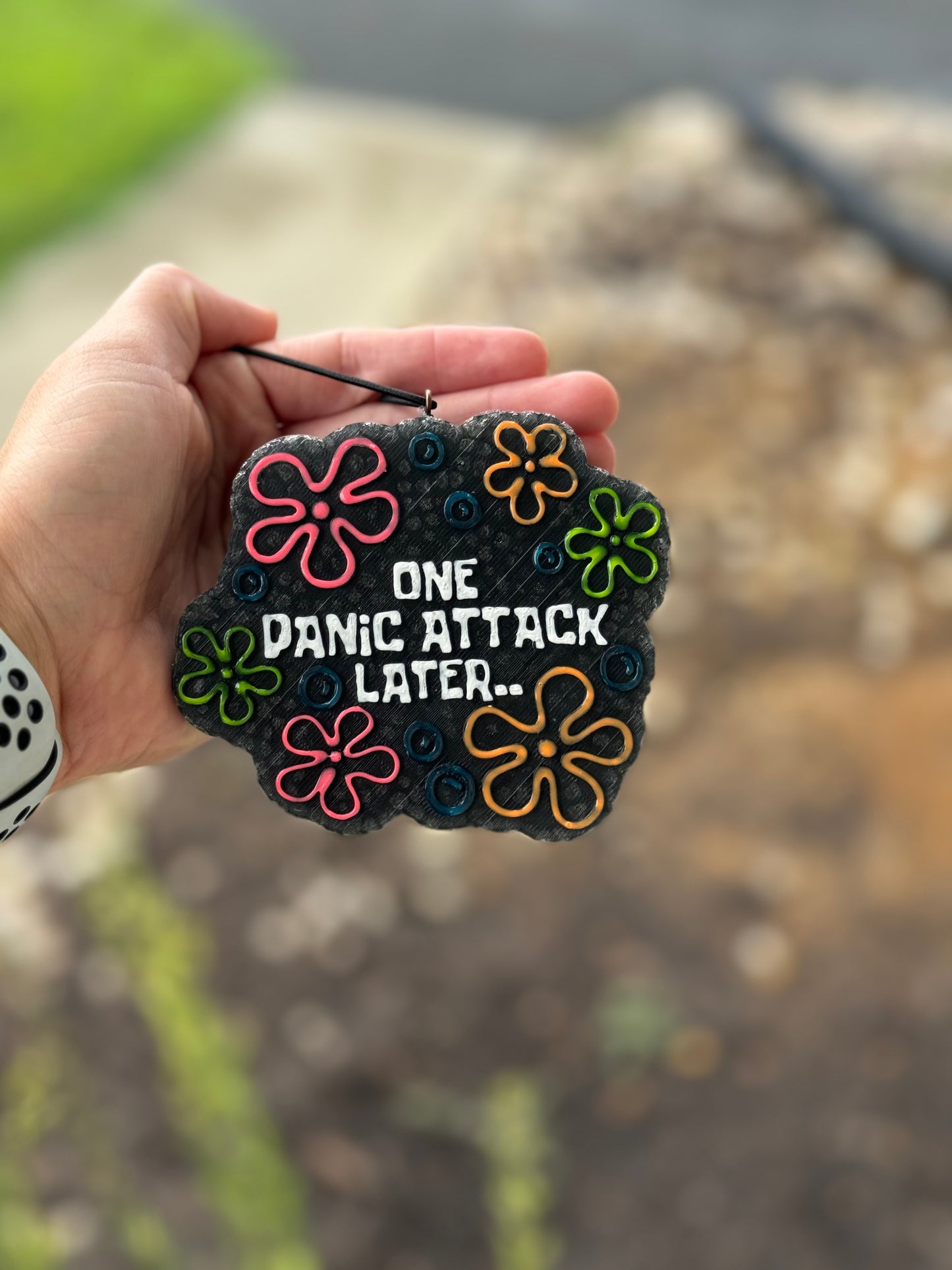 One Panic Attack Later Car Freshie