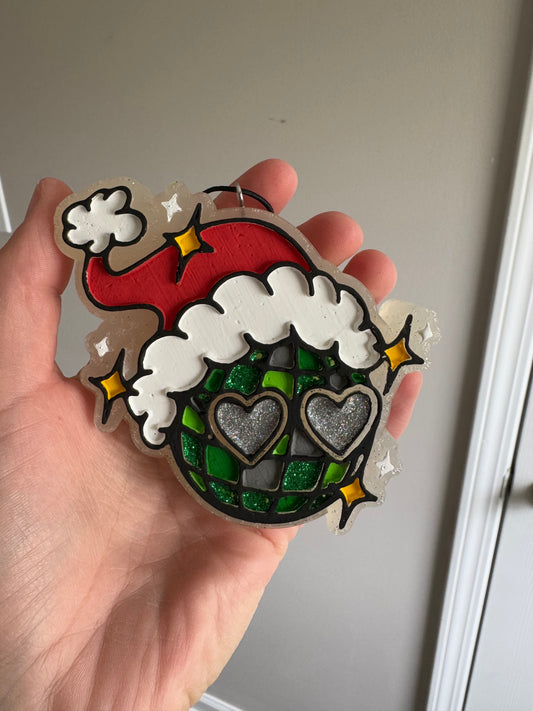 Christmas Disco Ball Car Freshie