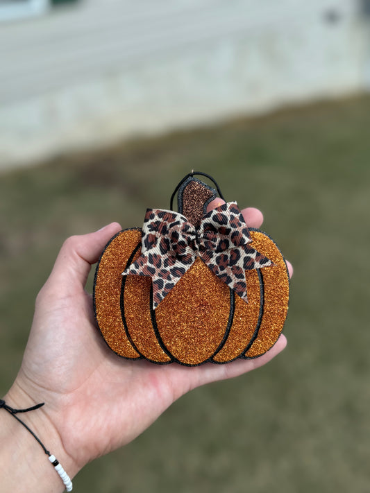 Cheetah Pumpkin Car Freshie