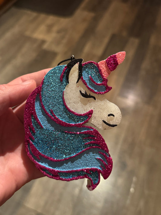 Unicorn Car Freshie