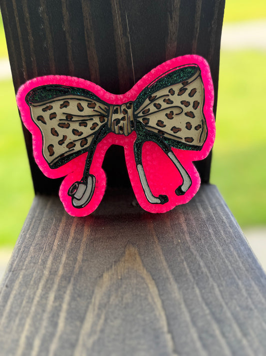 Bow Stethoscope Car Freshie