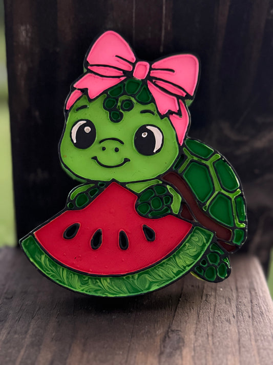 Girly Turtle Car Freshie