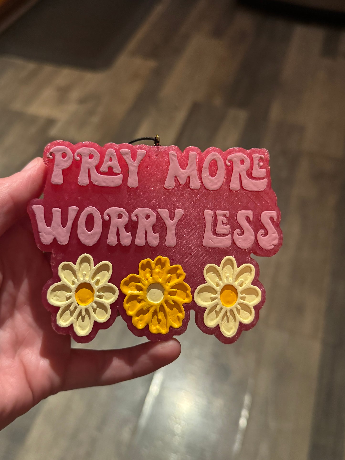 Pray More Car Freshie