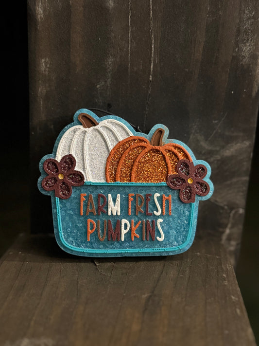 Farm Fresh Pumpkins Car Freshie