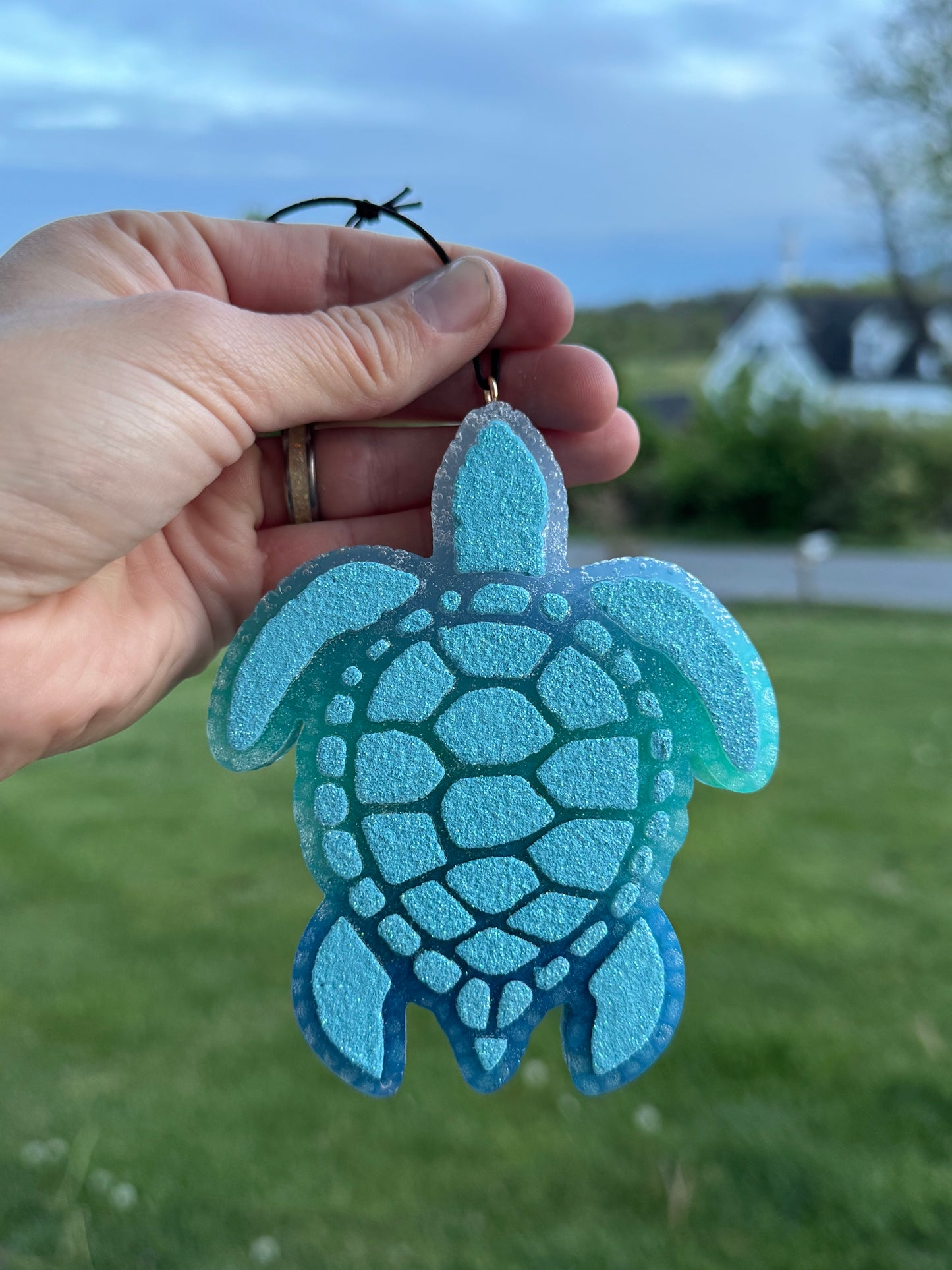 Sea Turtle Car Freshie