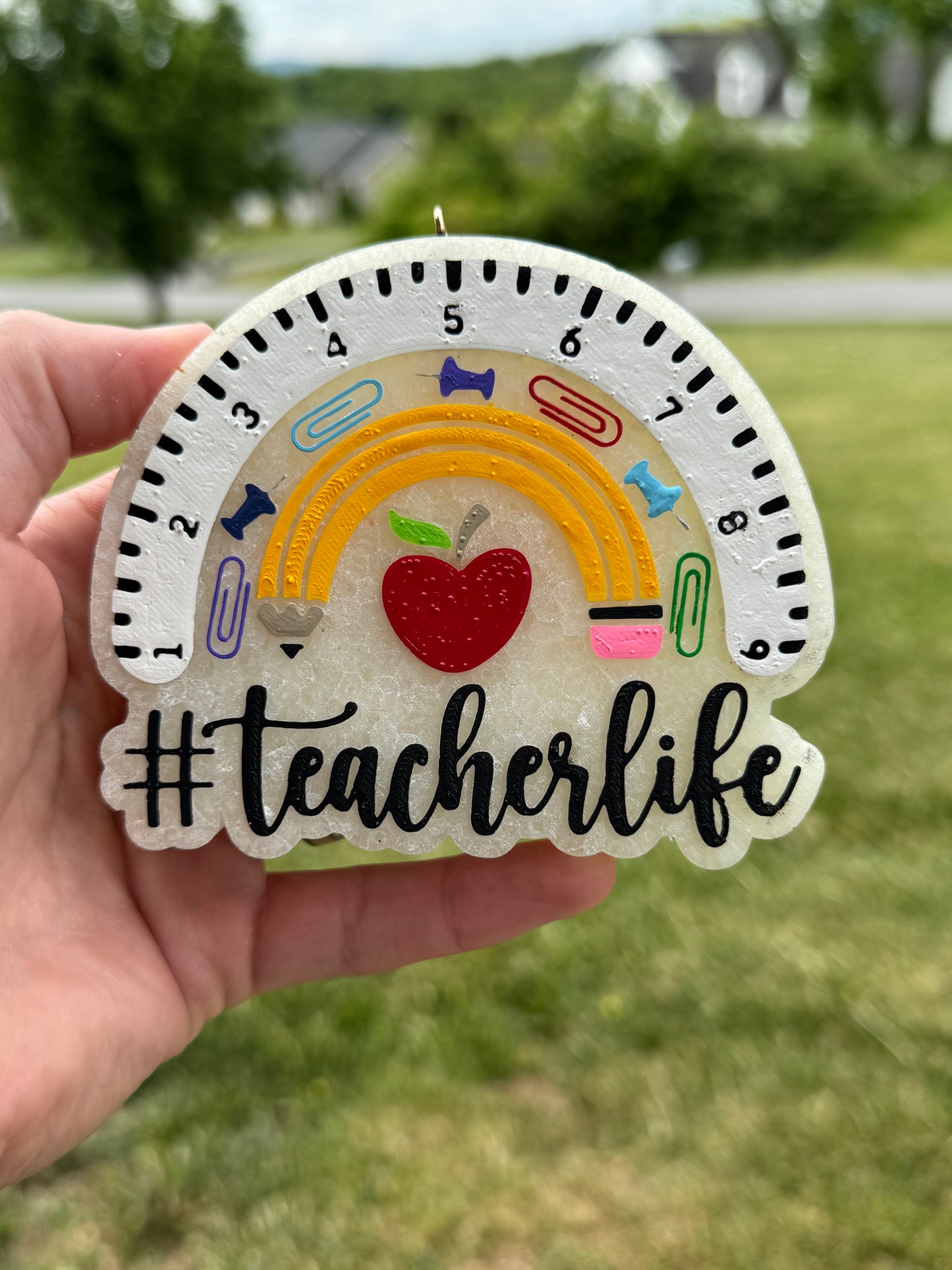 Teacher Life Car Freshie