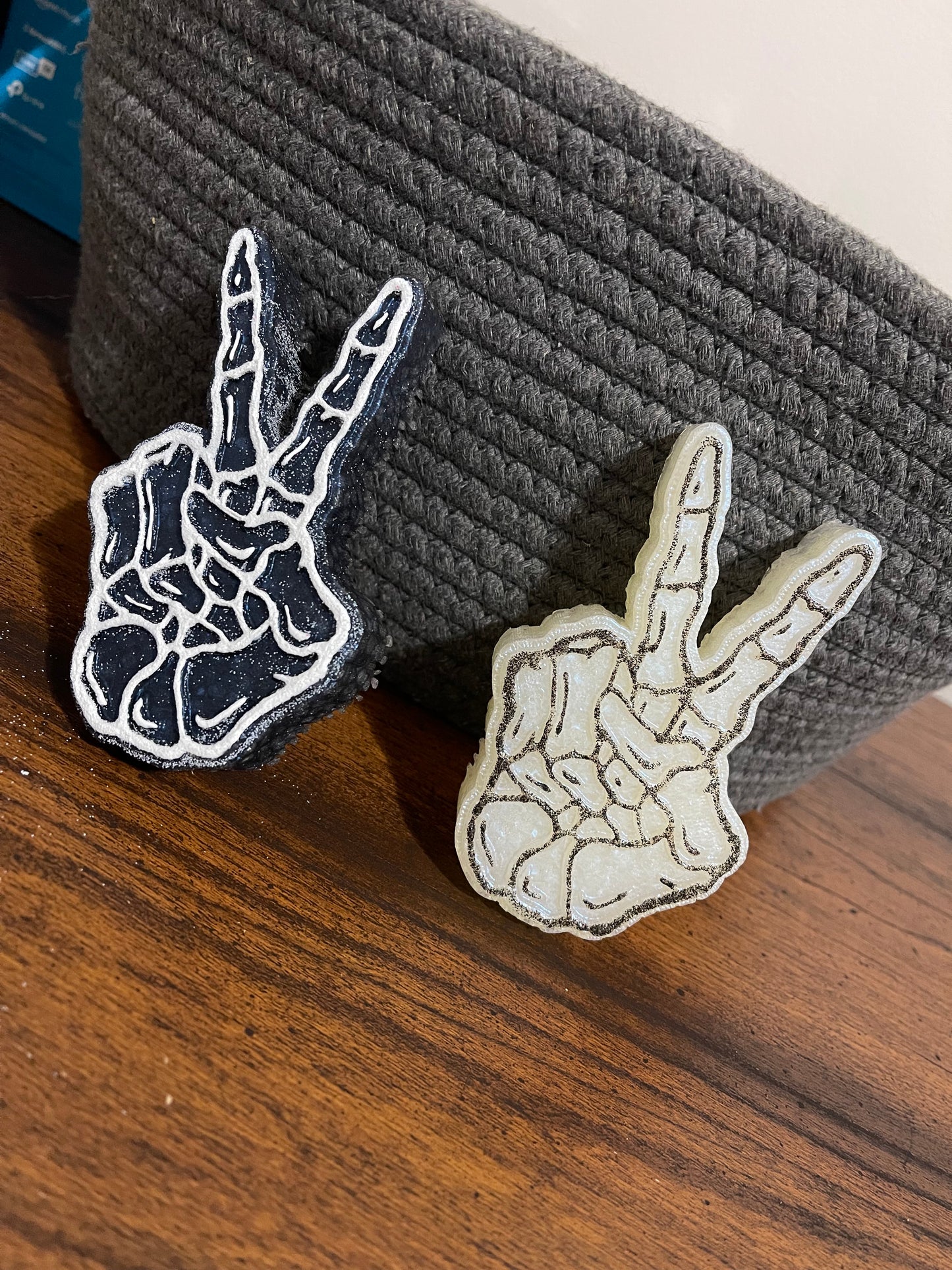 Skelly Peace Car Freshie