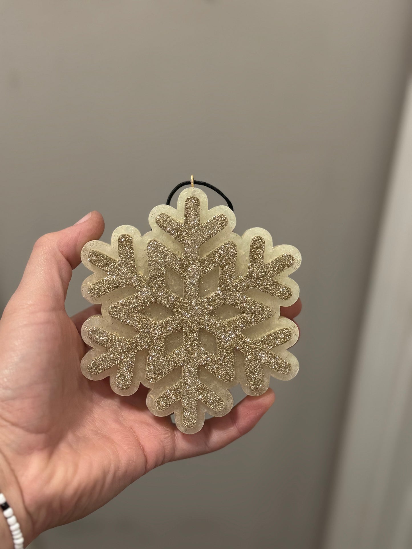 Snowflake Car Freshie