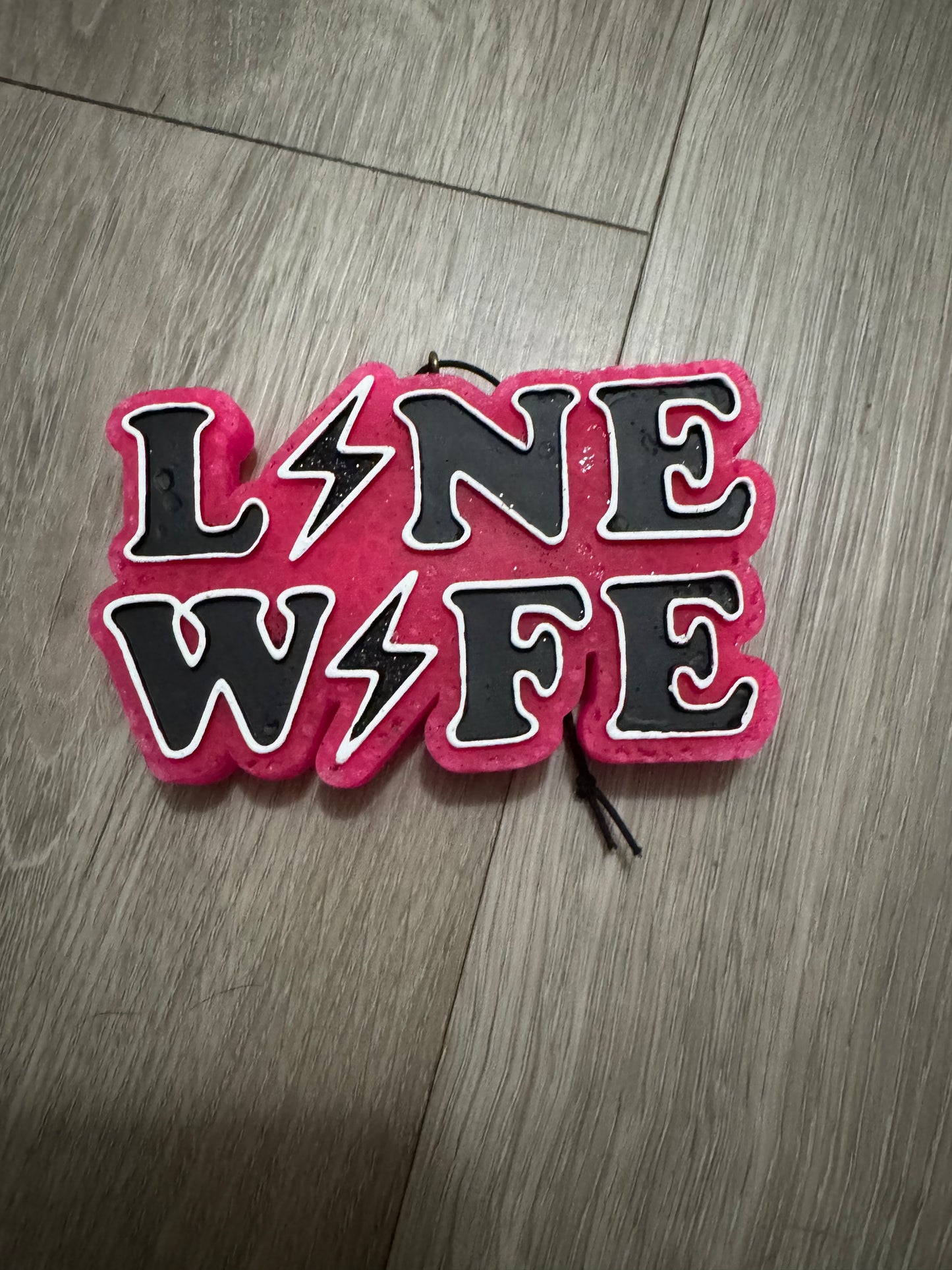 Line Wife Car Freshie