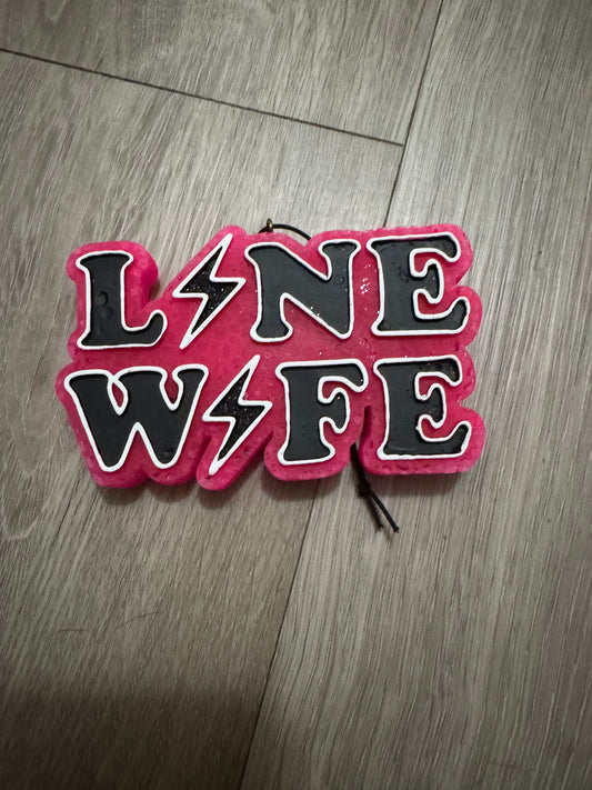 Line Wife Car Freshie