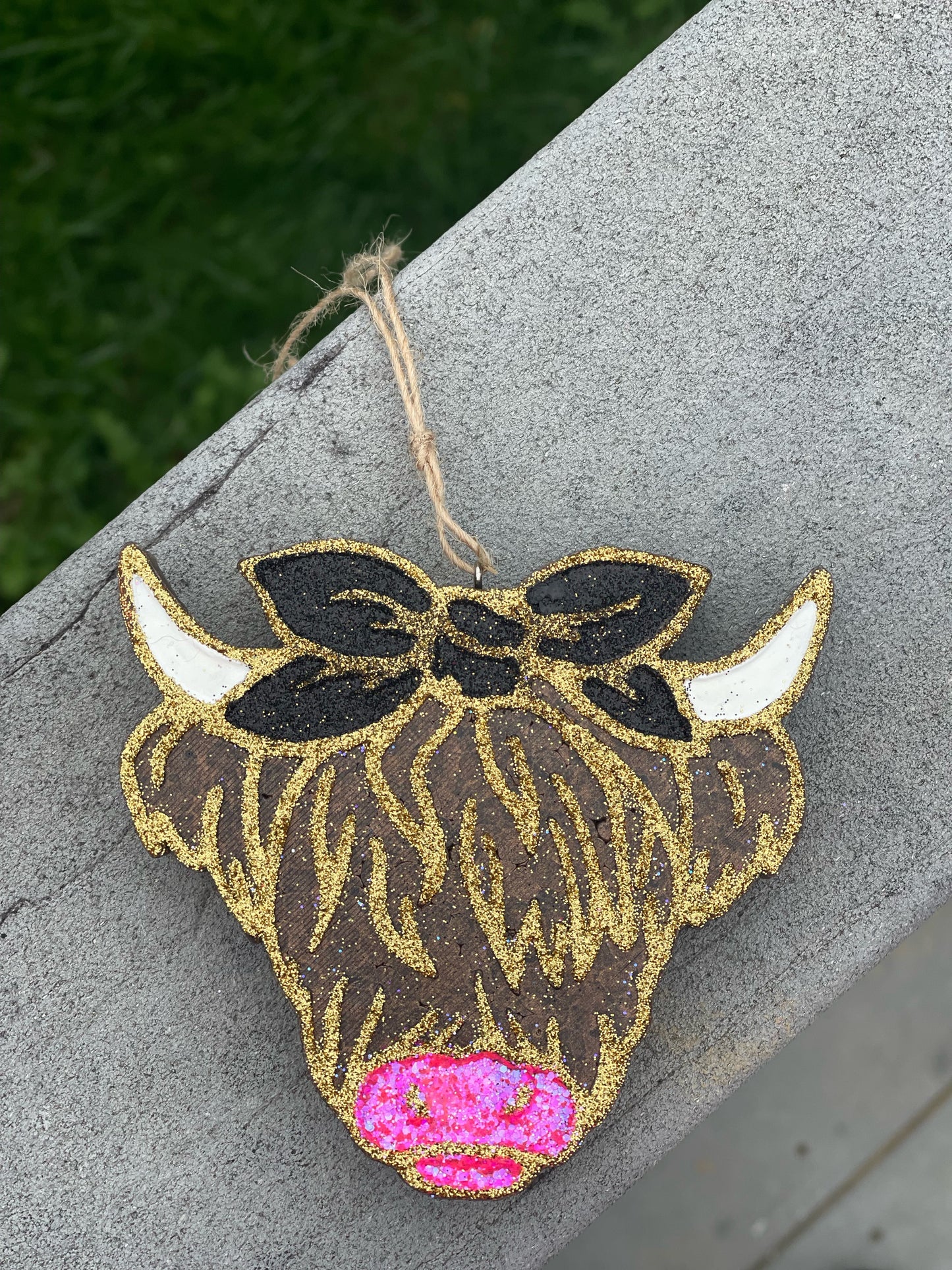 Highland Cow Car Freshie