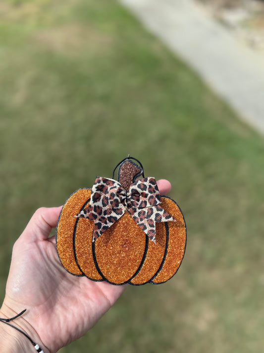 Cheetah Pumpkin Car Freshie