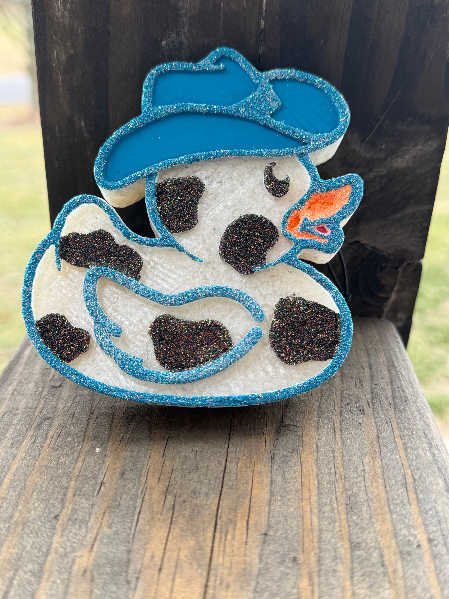 Cowboy Duck Car Freshie