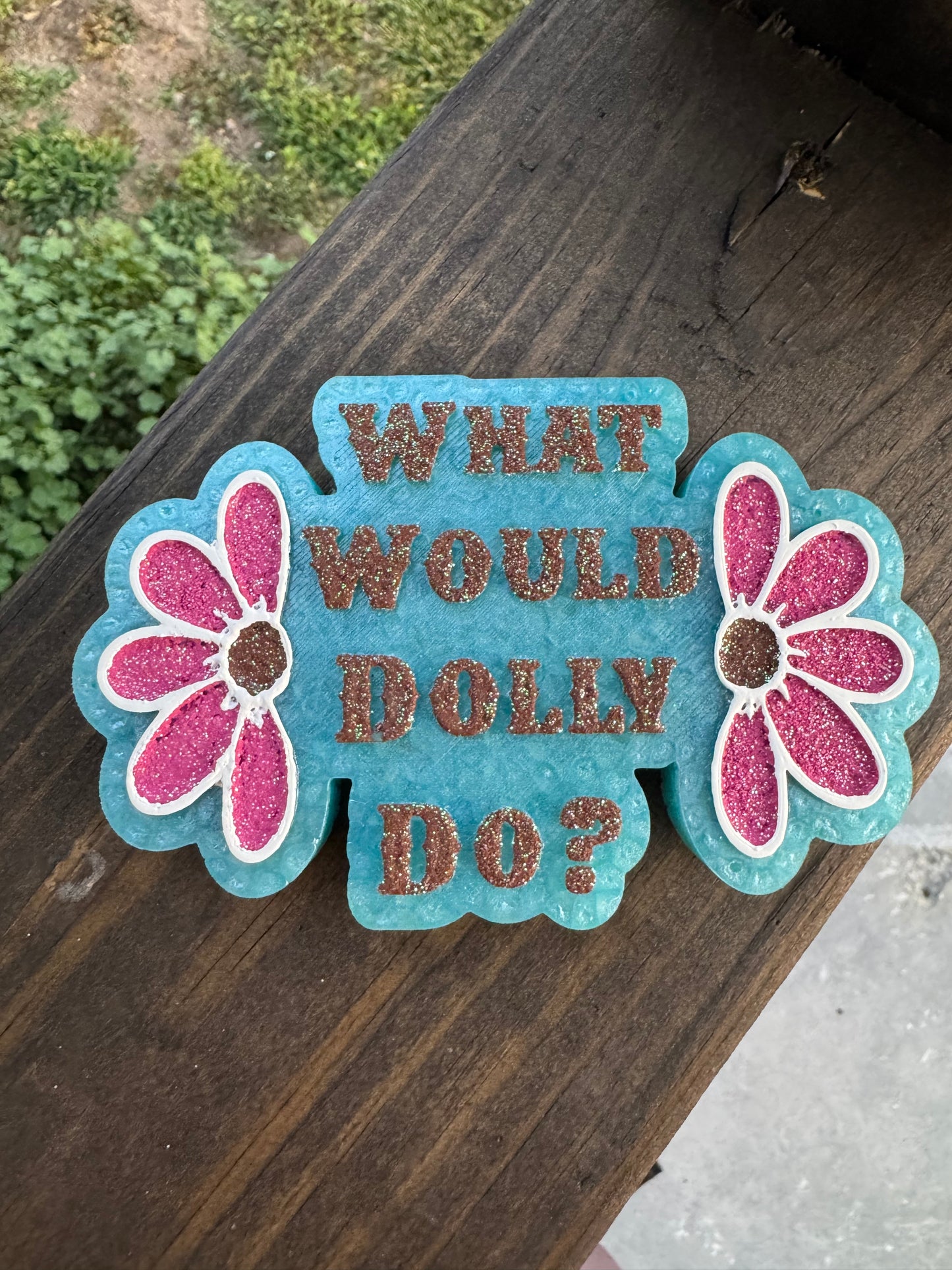 What Would Dolly Do Car Freshie