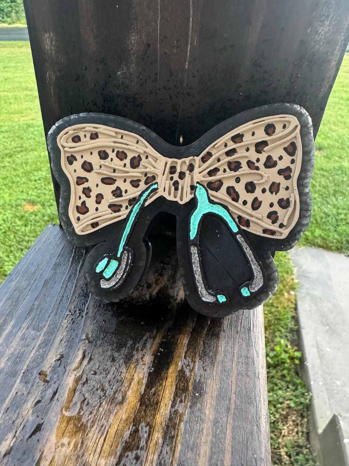 Bow Stethoscope Car Freshie