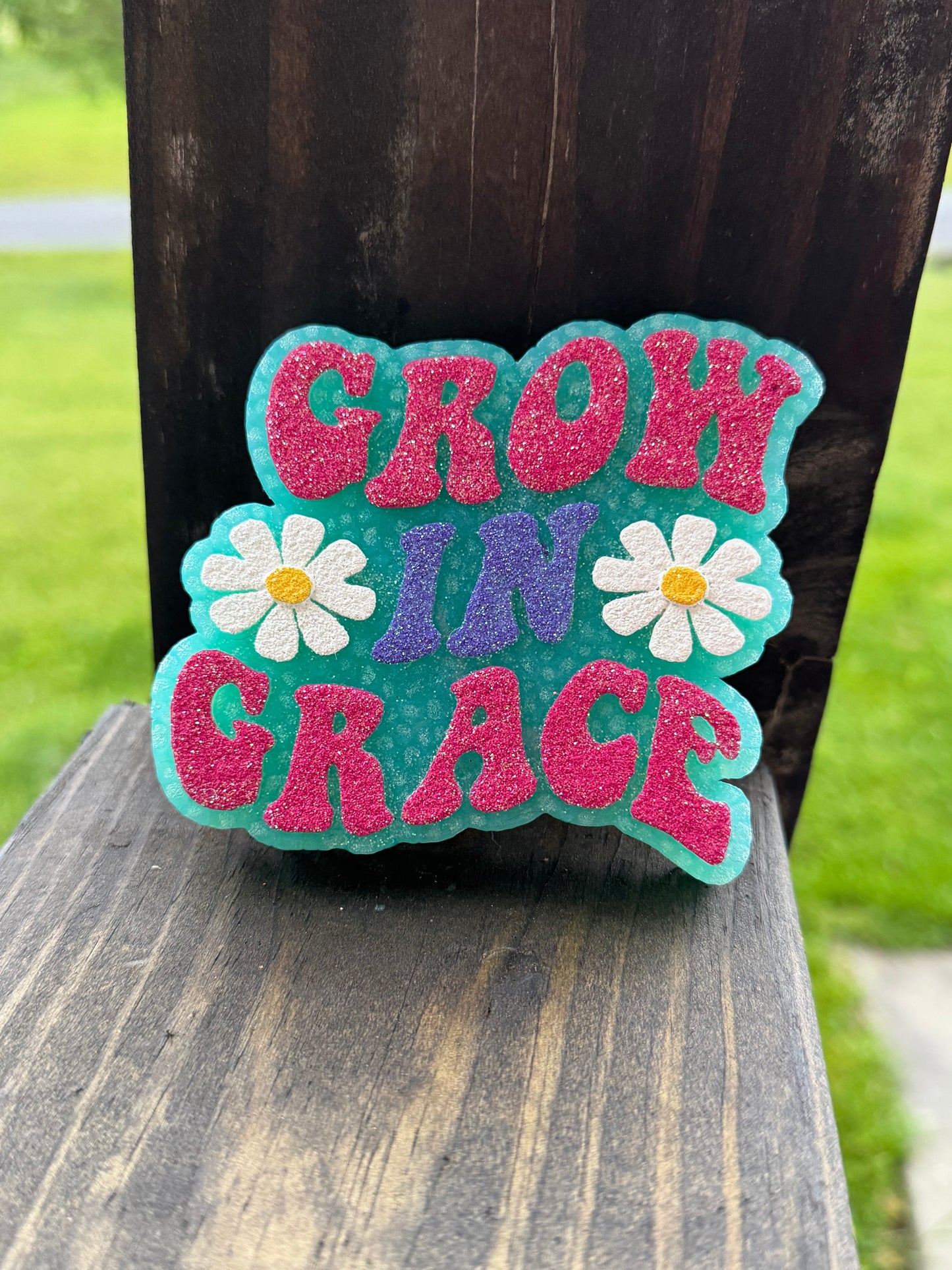 Grow In Grace Car Freshie