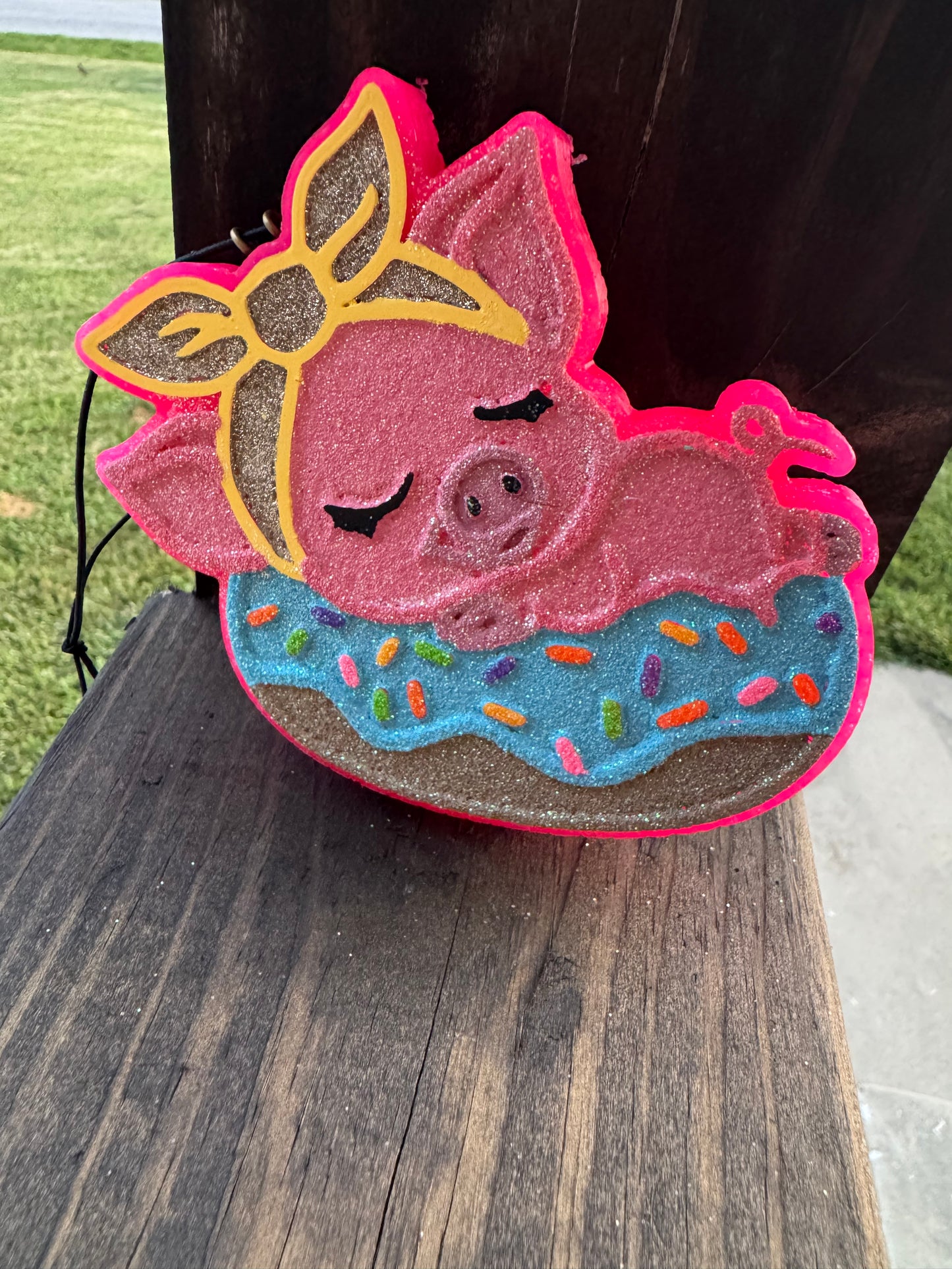 Pig Float Car Freshie