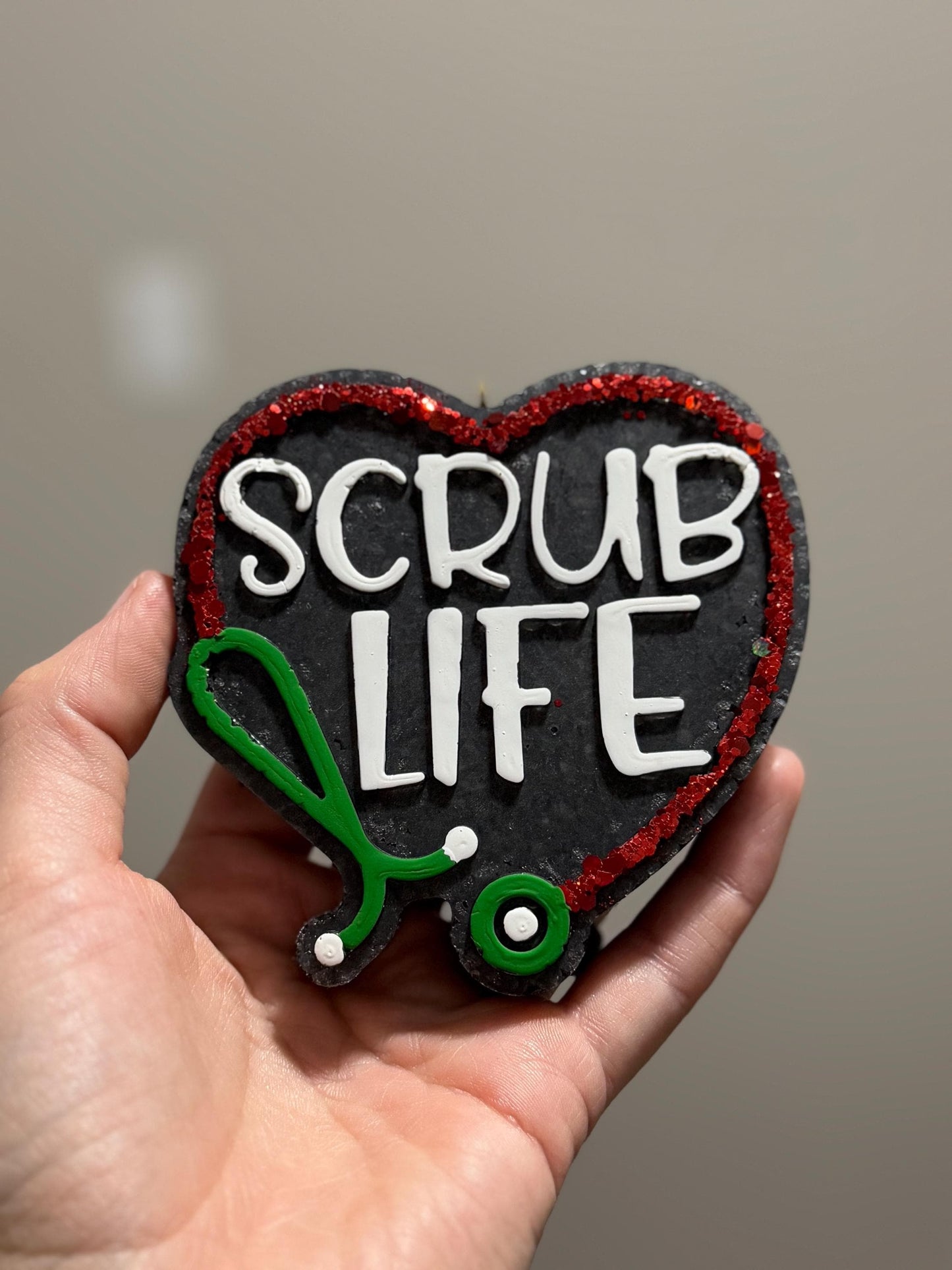 Scrub Life Car Freshie