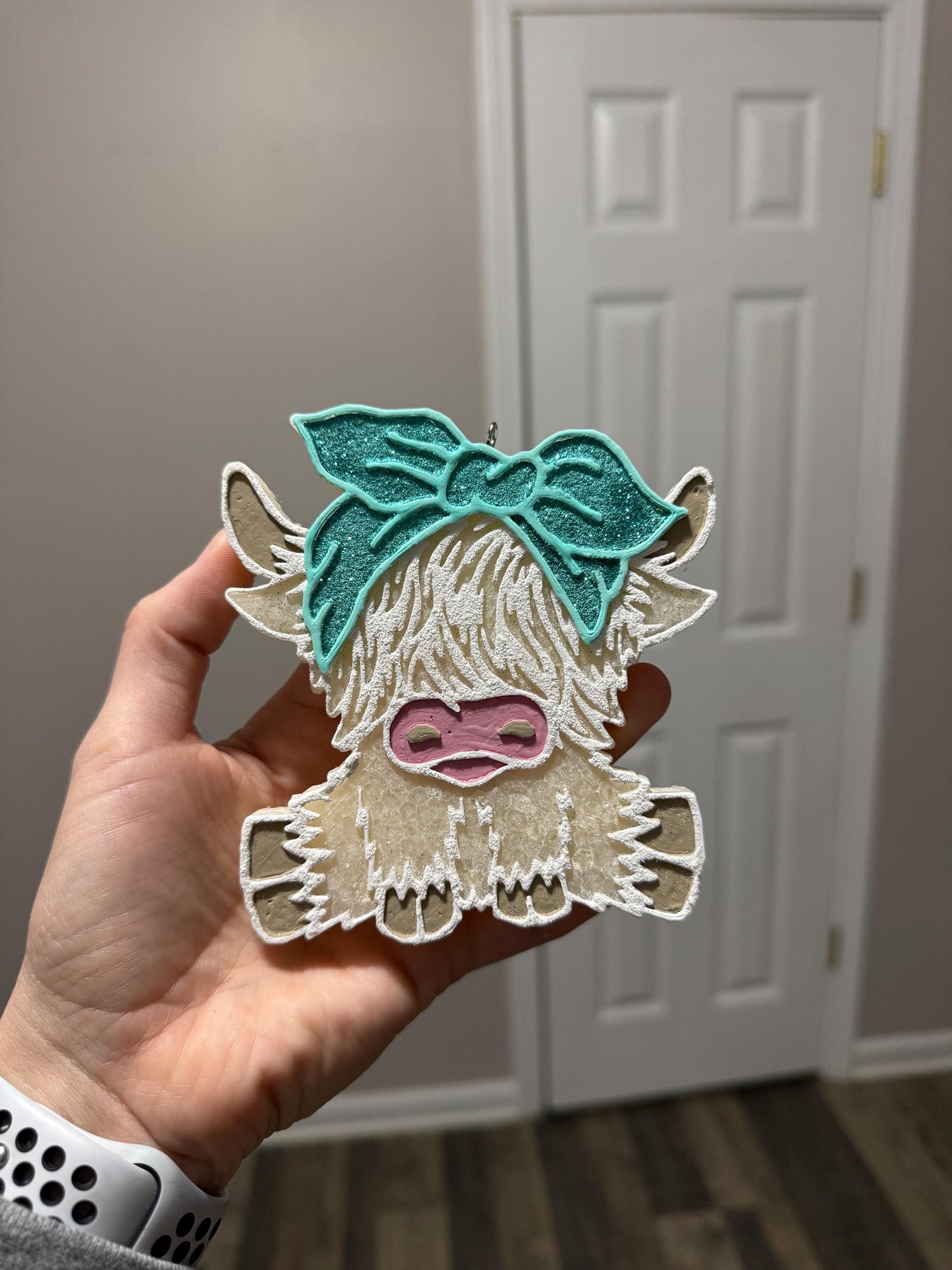 Full Highland Cow Car Freshie