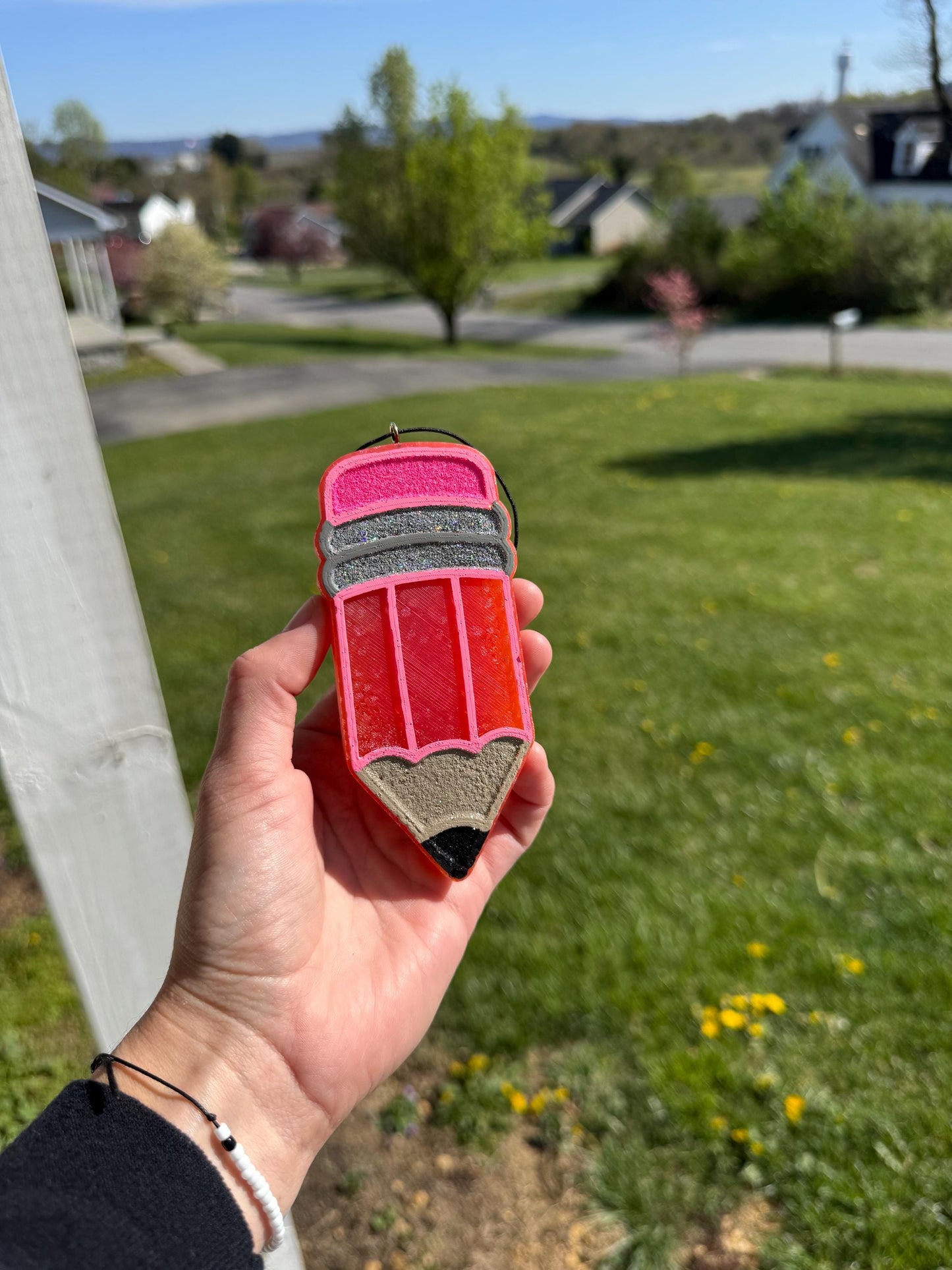 Pencil Car Freshie