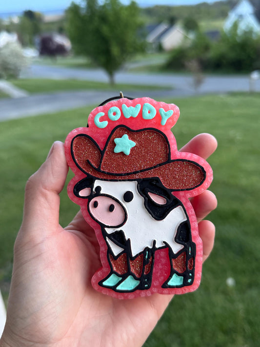 Cowdy Car Freshie