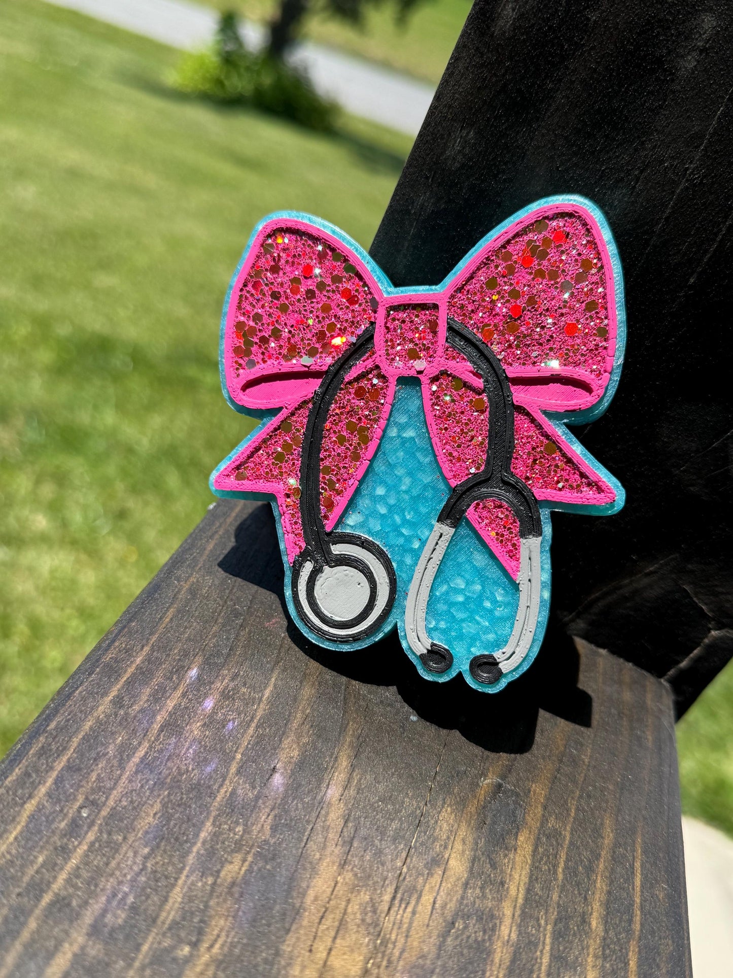 Coquette Stethoscope Car Freshie #2