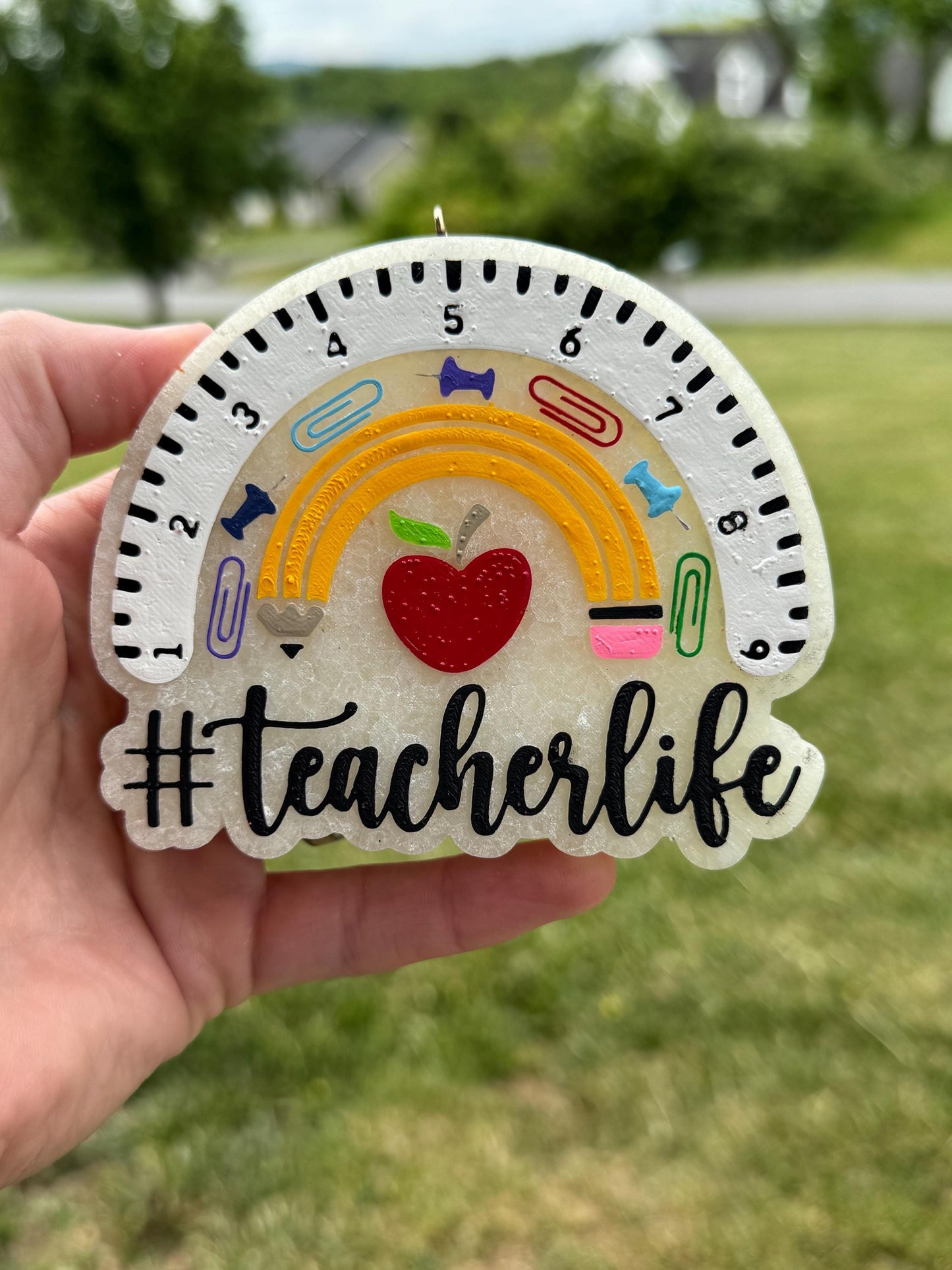 Teacher Life Car Freshie