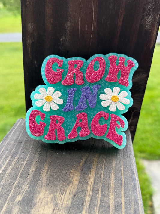 Grow In Grace Car Freshie