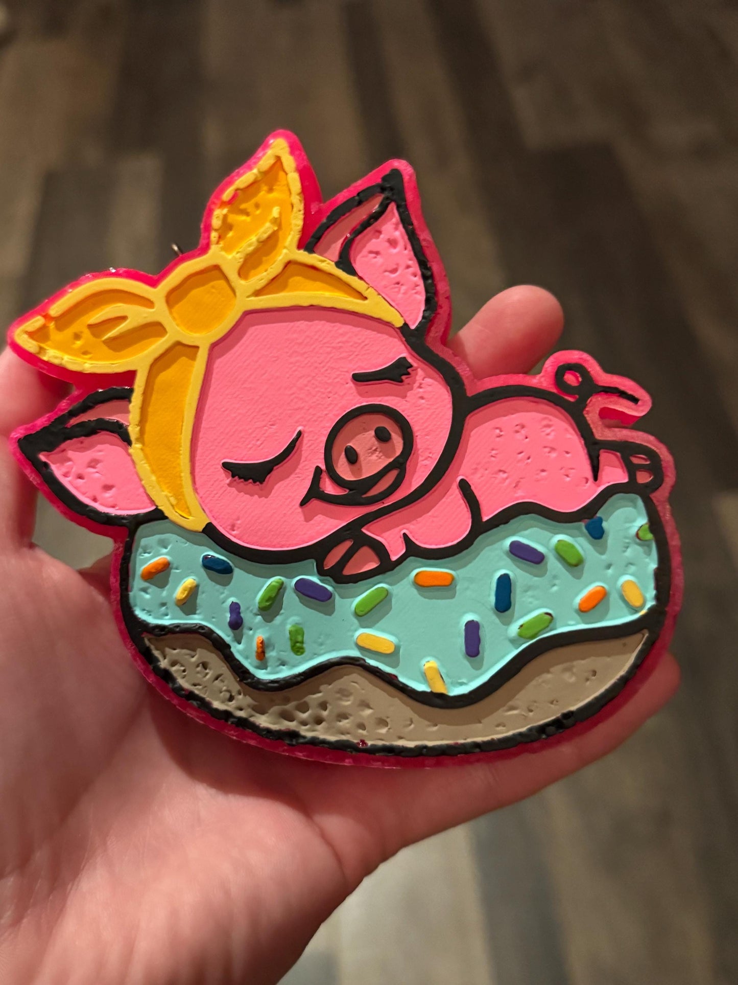 Pig Float Car Freshie