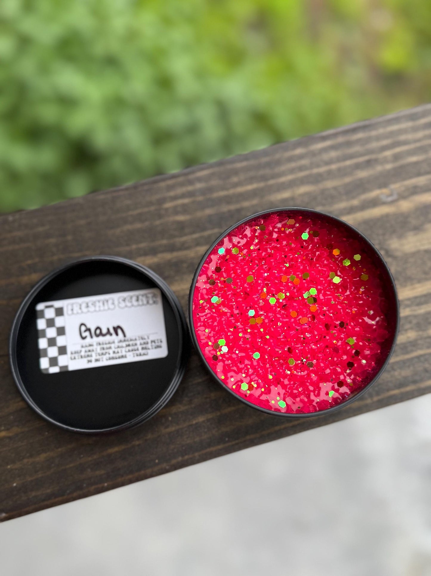 Car Freshie Tin