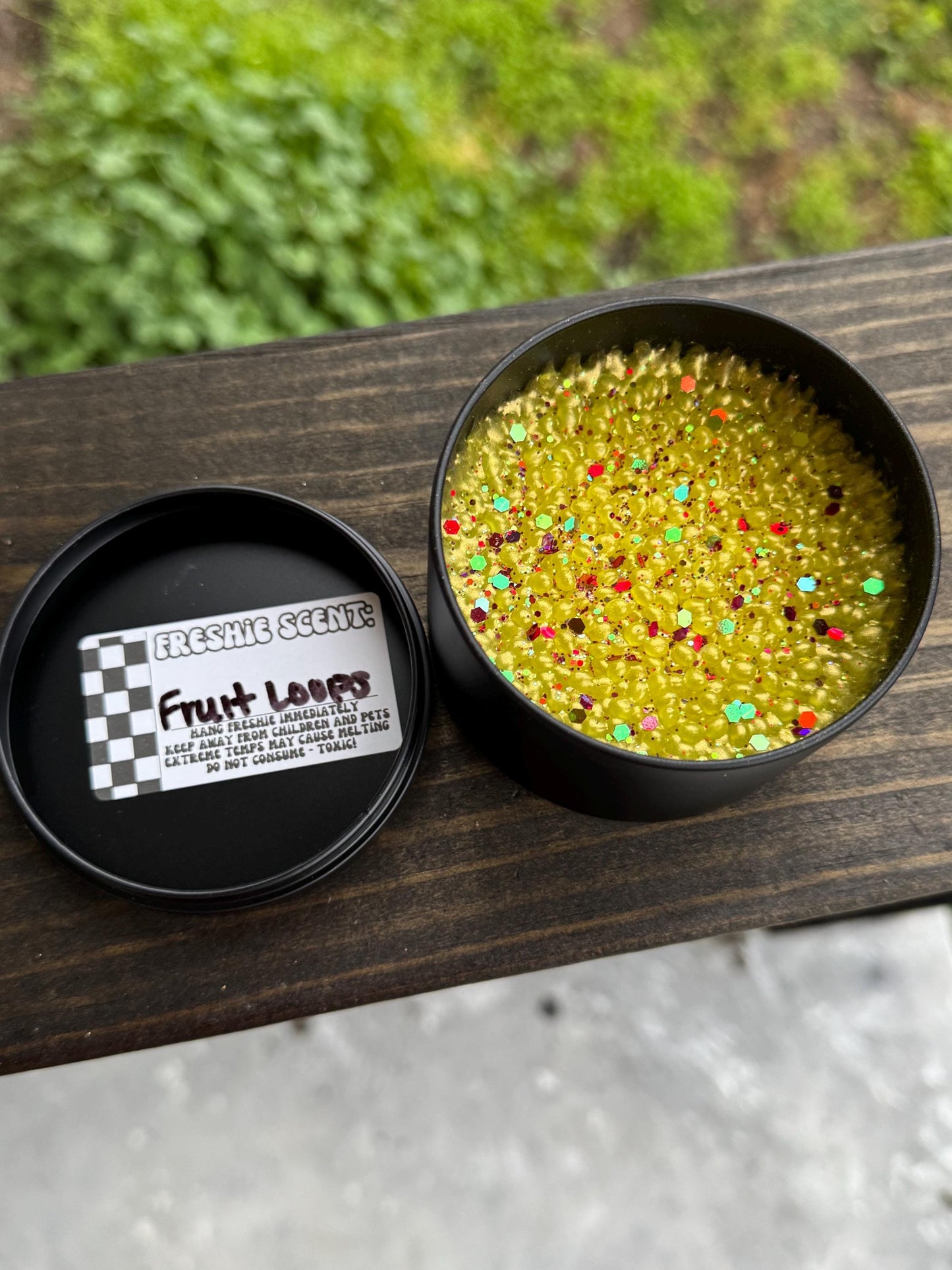 Car Freshie Tin