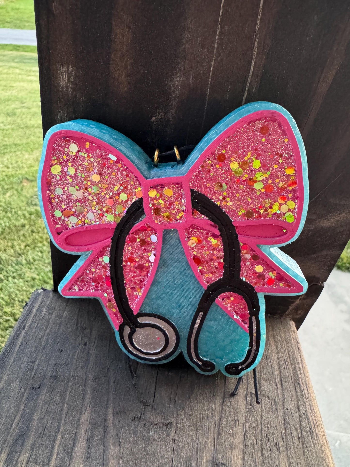 Coquette Stethoscope Car Freshie #2