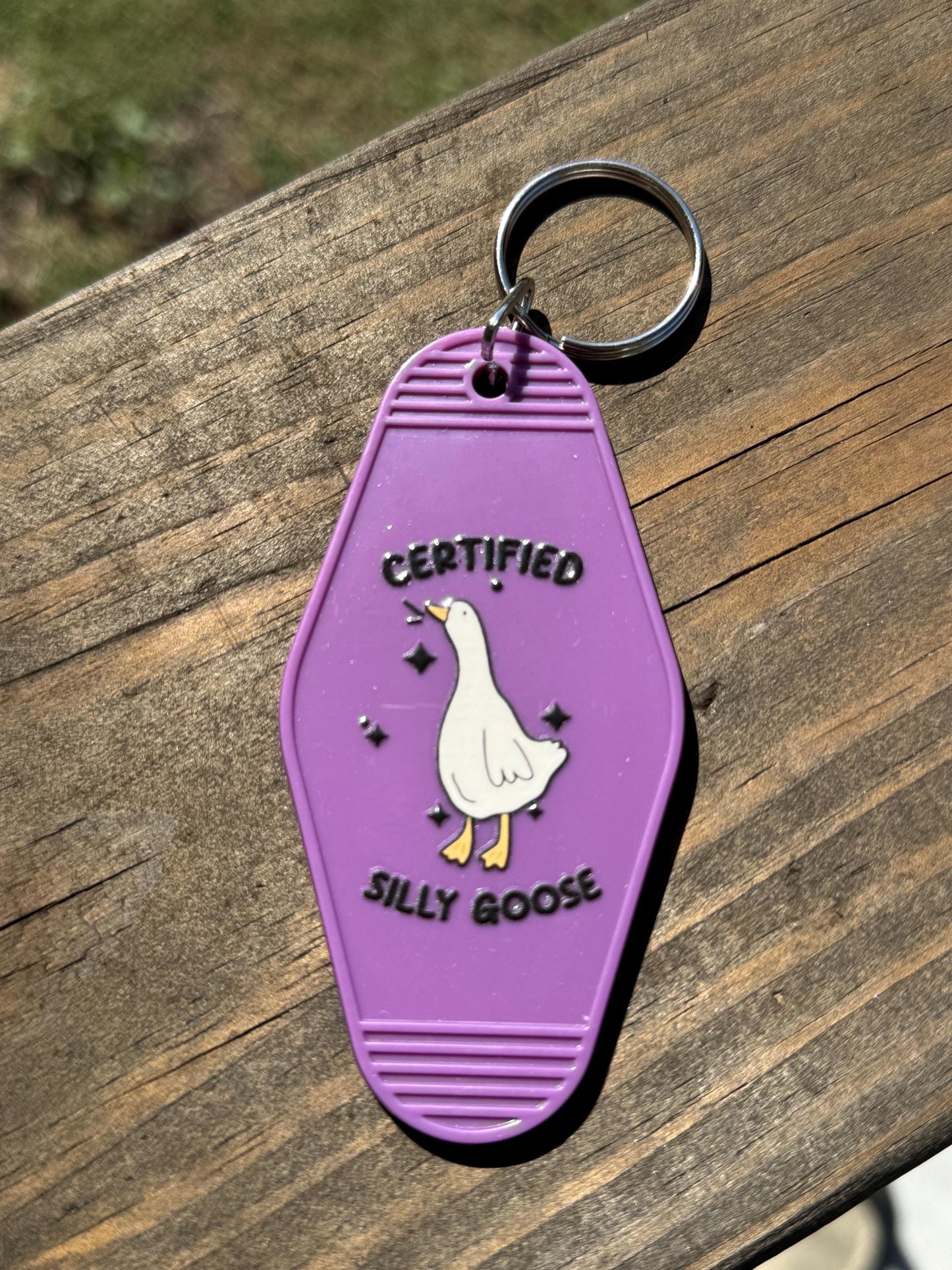Funny Saying Hotel Keychain