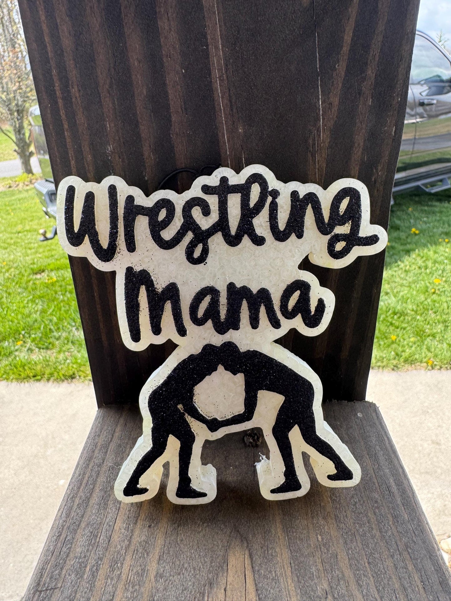 Wrestling Mama Car Freshie