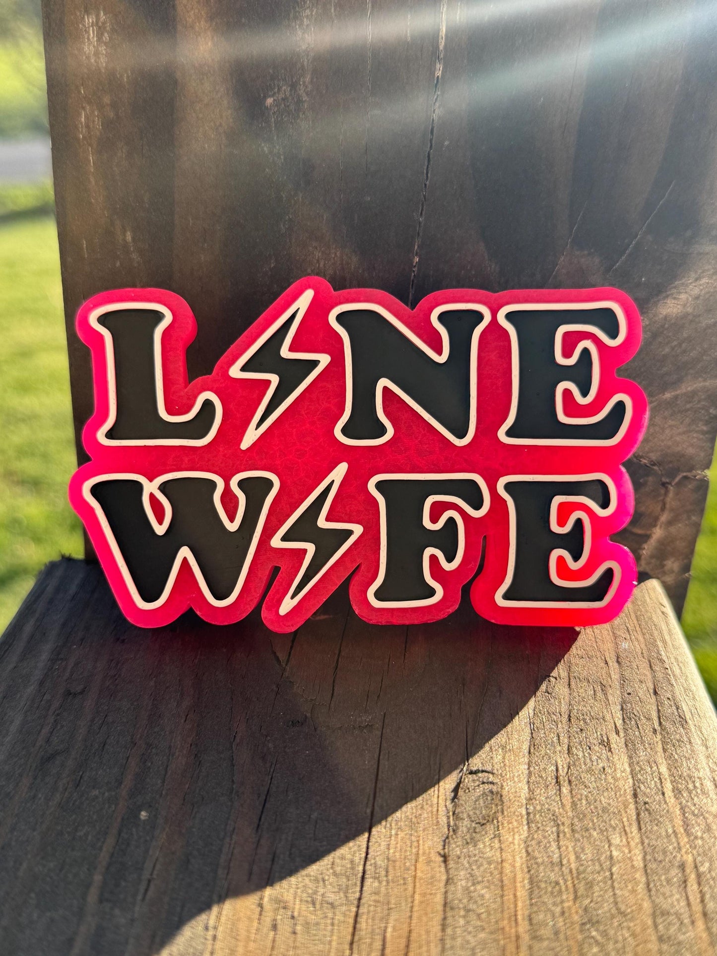 Line Wife Car Freshie