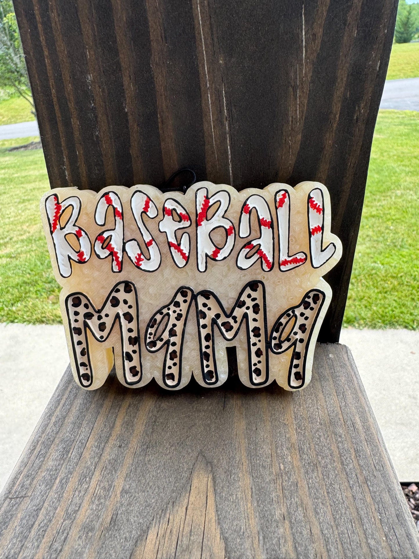 Baseball Mama Car Freshie
