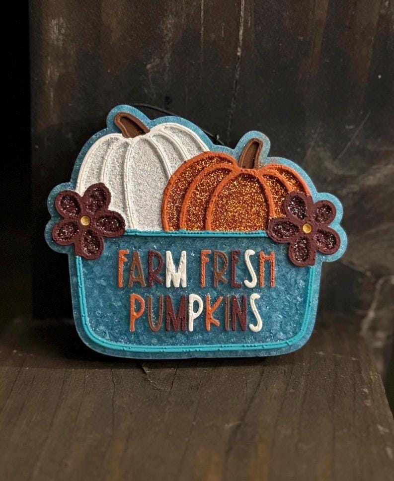 Farm Fresh Pumpkins Car Freshie