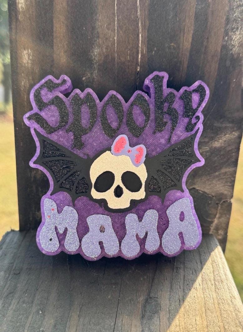Spooky Mama Car Freshie