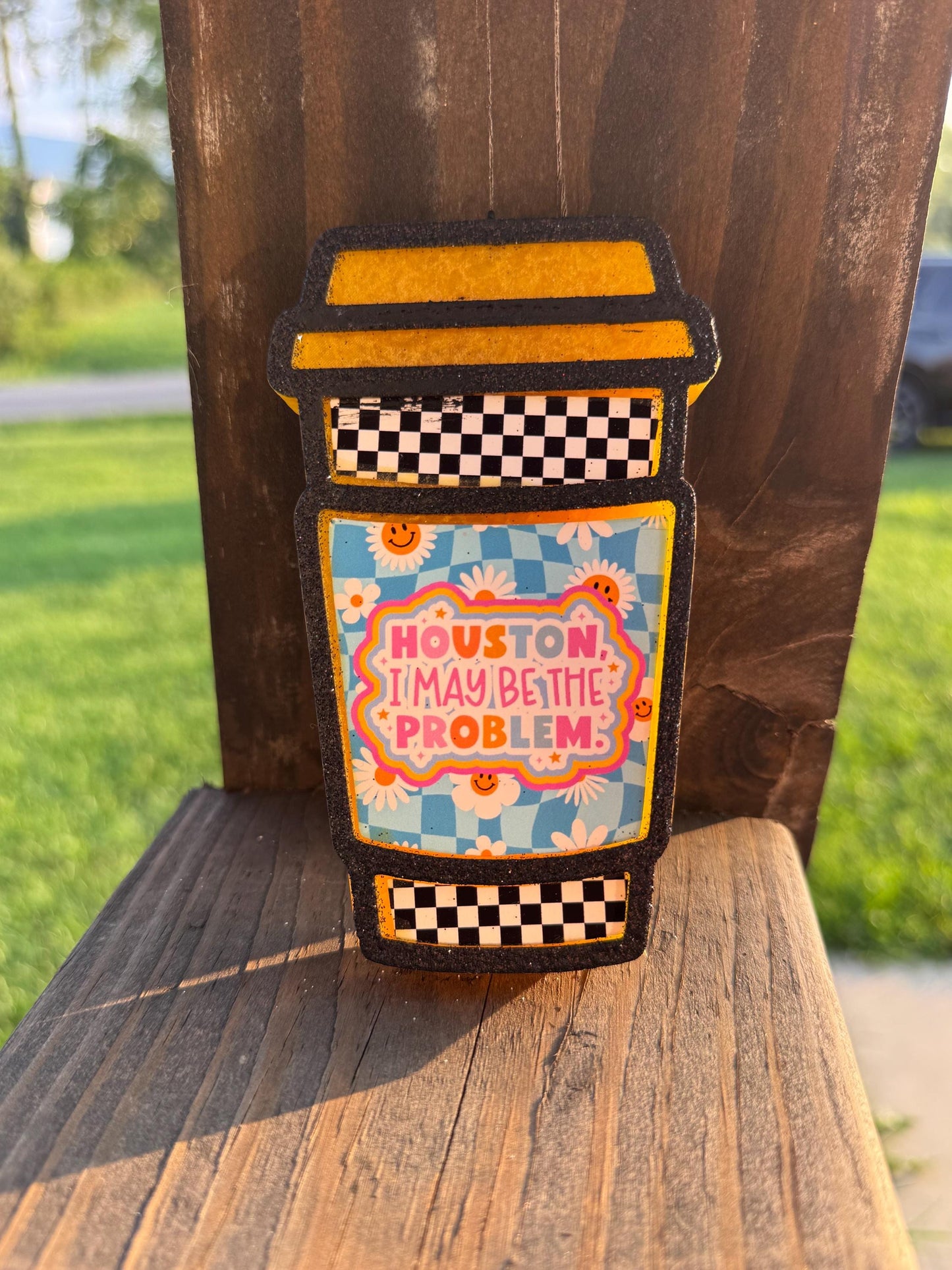 Coffee Cup Car Freshie