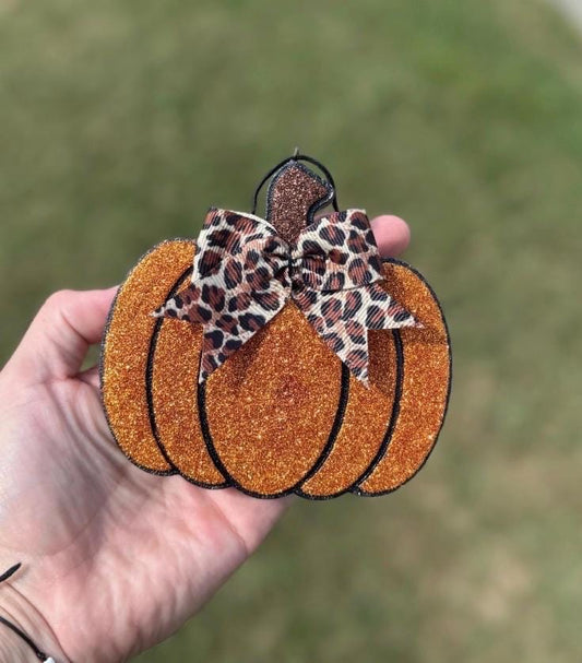 Cheetah Pumpkin Car Freshie