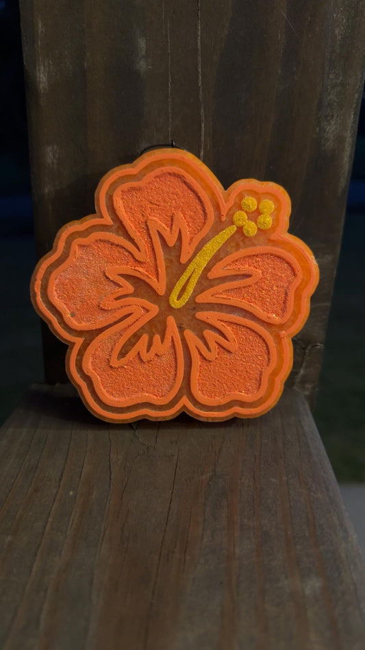 Hibiscus Car Freshie